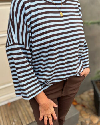 Luxzuz  -shirt Julia Chambray Blue