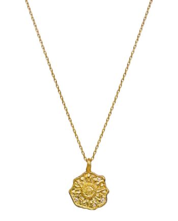 Maanesten Halskæde Kaisa Gold Colour