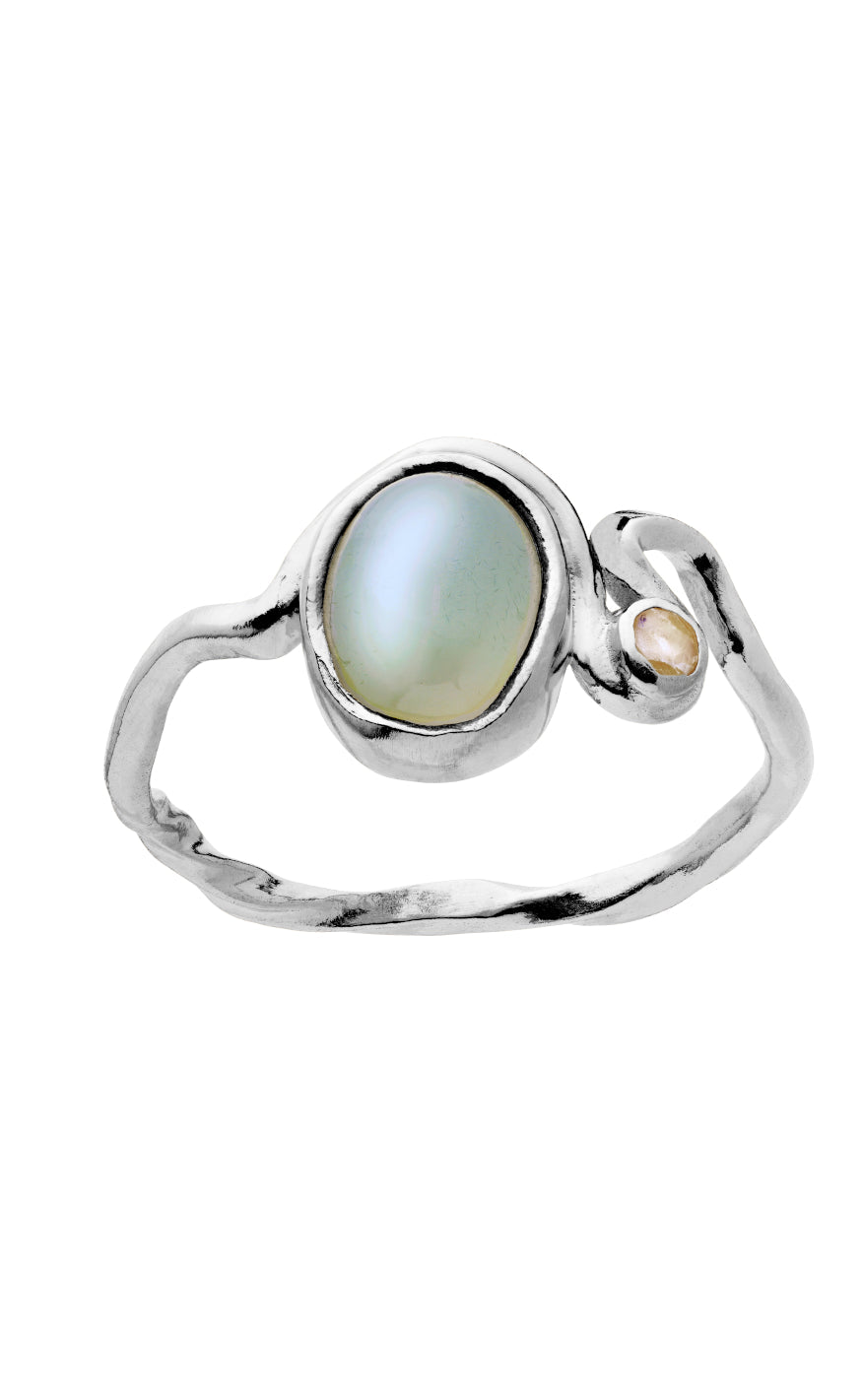 Maanesten Ring Lorelei Silver Colour