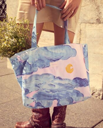 Maanesten Totebag  Big Canvas Moonshine Rose