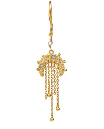 Maanesten ørering Paloma Gold Colour