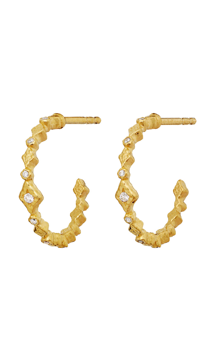 Maanesten øreringe Arlette Gold Colour