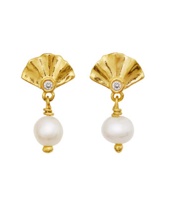 Maanesten øreringe Odette Gold Colour
