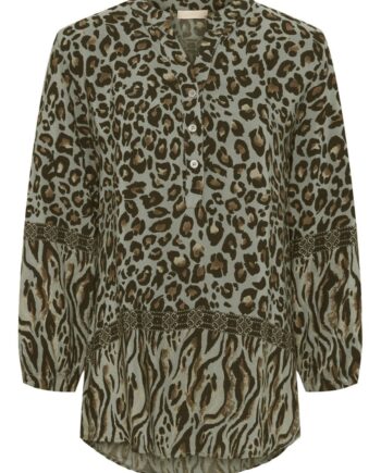 Marta Du Chateau Bluse 2260 Kaki Leo