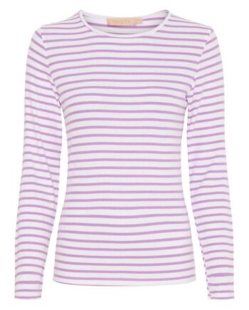 Marta Du Chateau Bluse 5353 Lilac White
