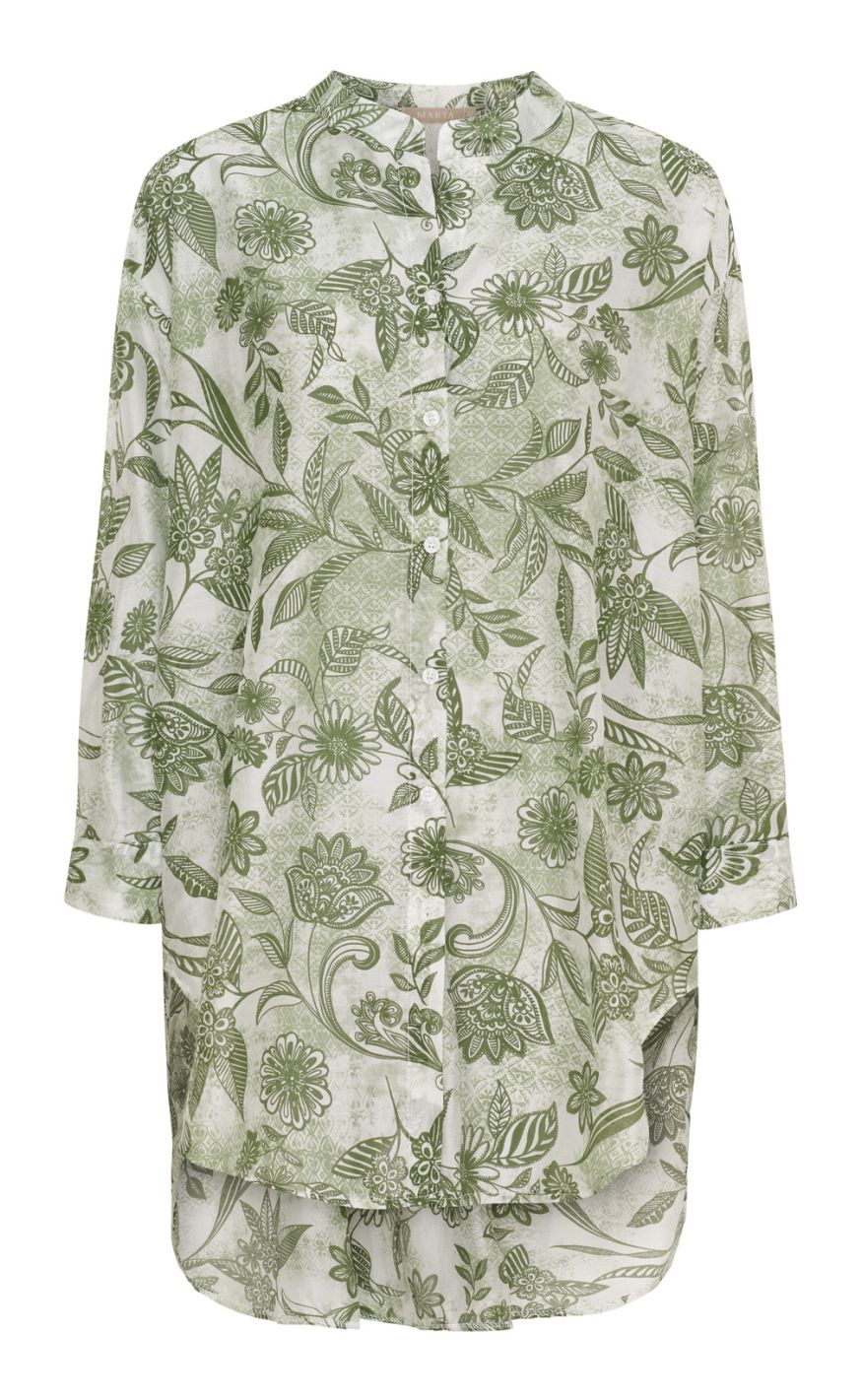 Marta Du Chateau Bluse Lucca Military