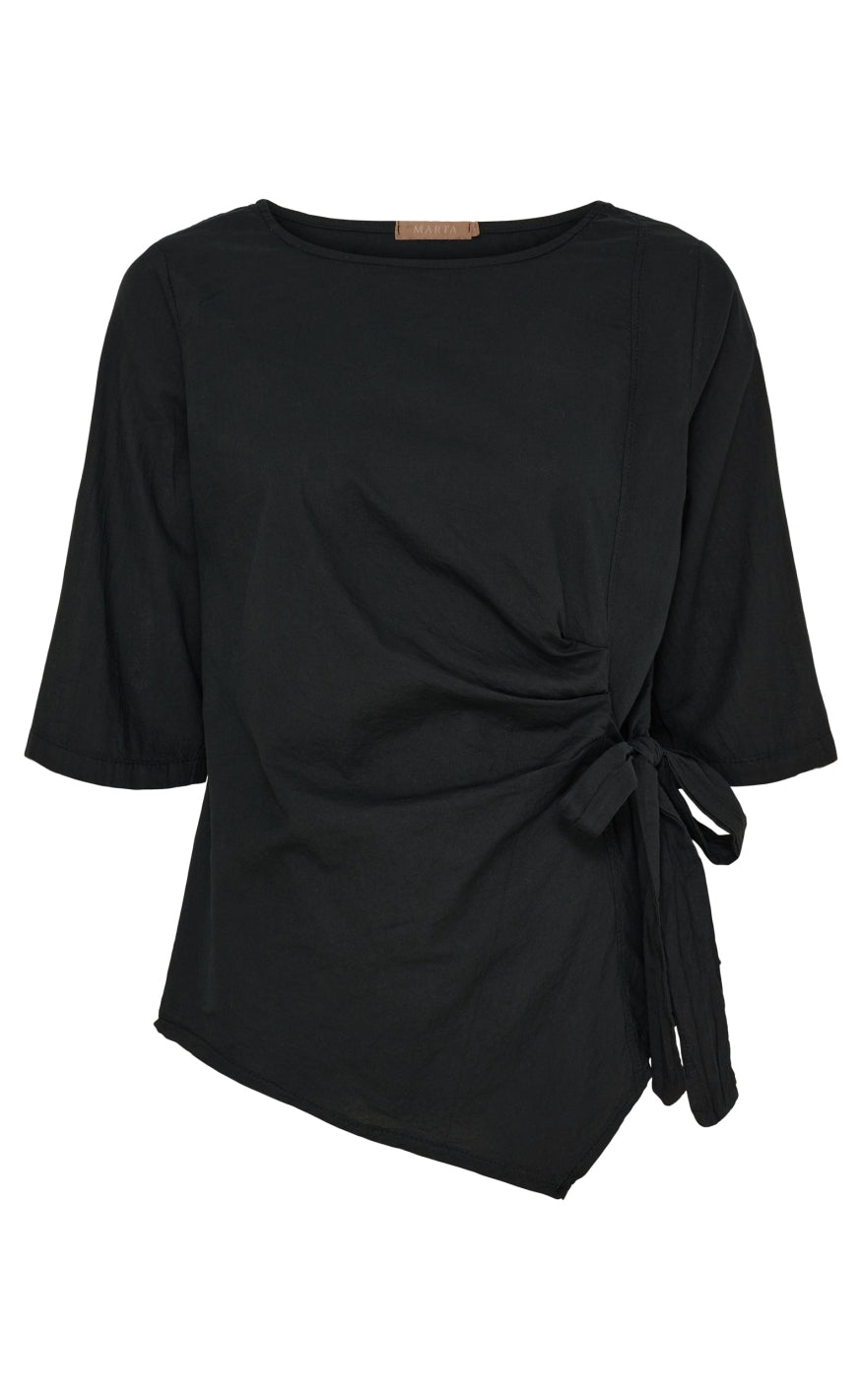 Marta Du Chateau Bluse Marcella Nero