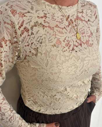 Marta Du Chateau Bluse Milley Beige