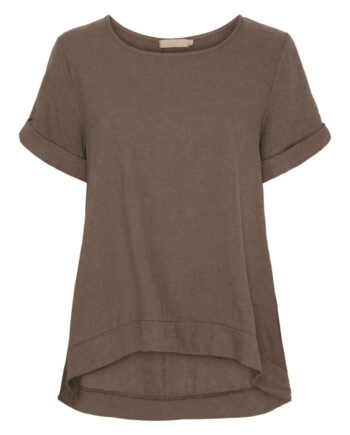 Marta Du Chateau Bluse Natalie Cold Brown