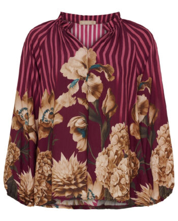Marta Du Chateau Bluse Octavia Bordeaux