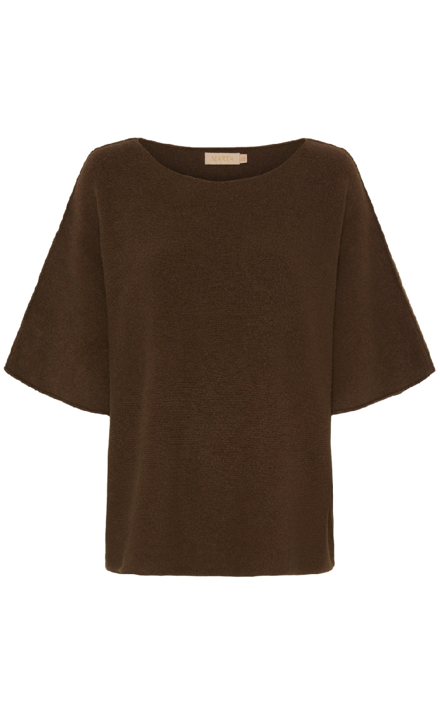 Marta Du Chateau Bluse Sia Brown