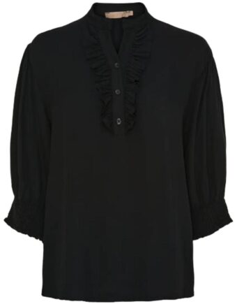 Marta Du Chateau Bluse Unnur Black