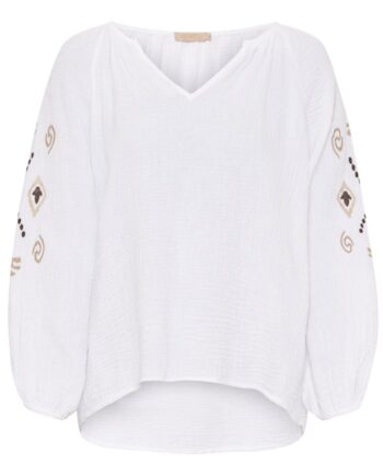 Marta Du Chateau Bluse 3618 Ursula Offwhite