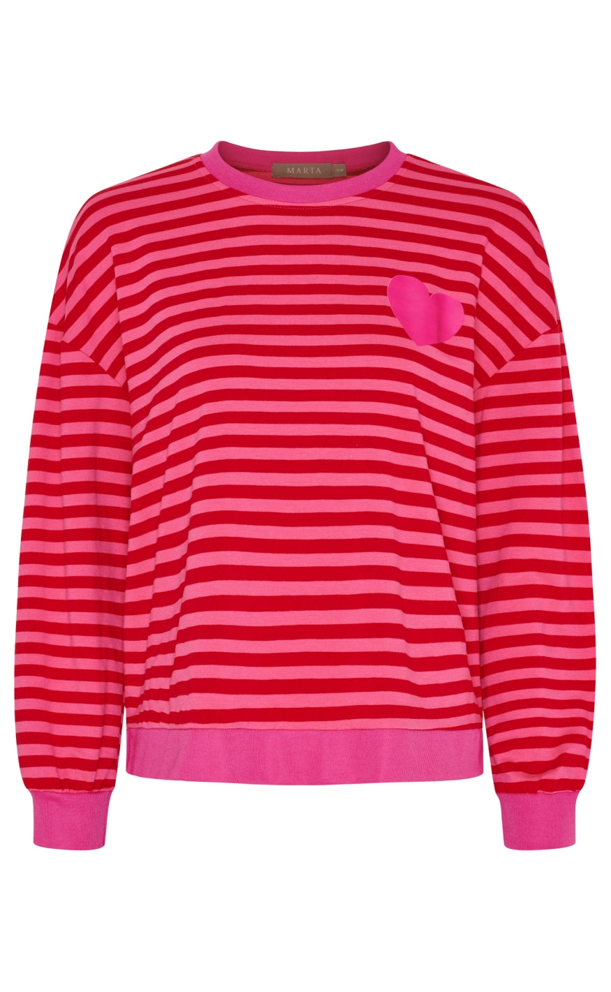Marta Du Chateau Bluse Vilda Fuxia Pink