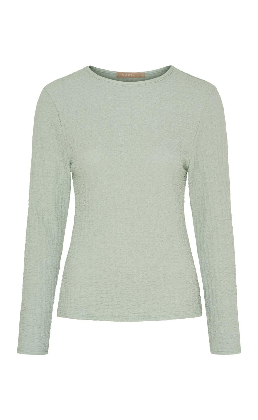 Marta Du Chateau Bluse Vionne Mint370