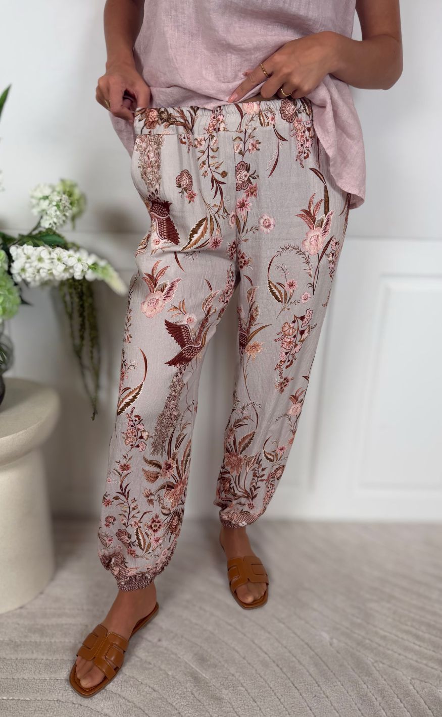 Marta Du Chateau Bukser Amalie Grey3142tps