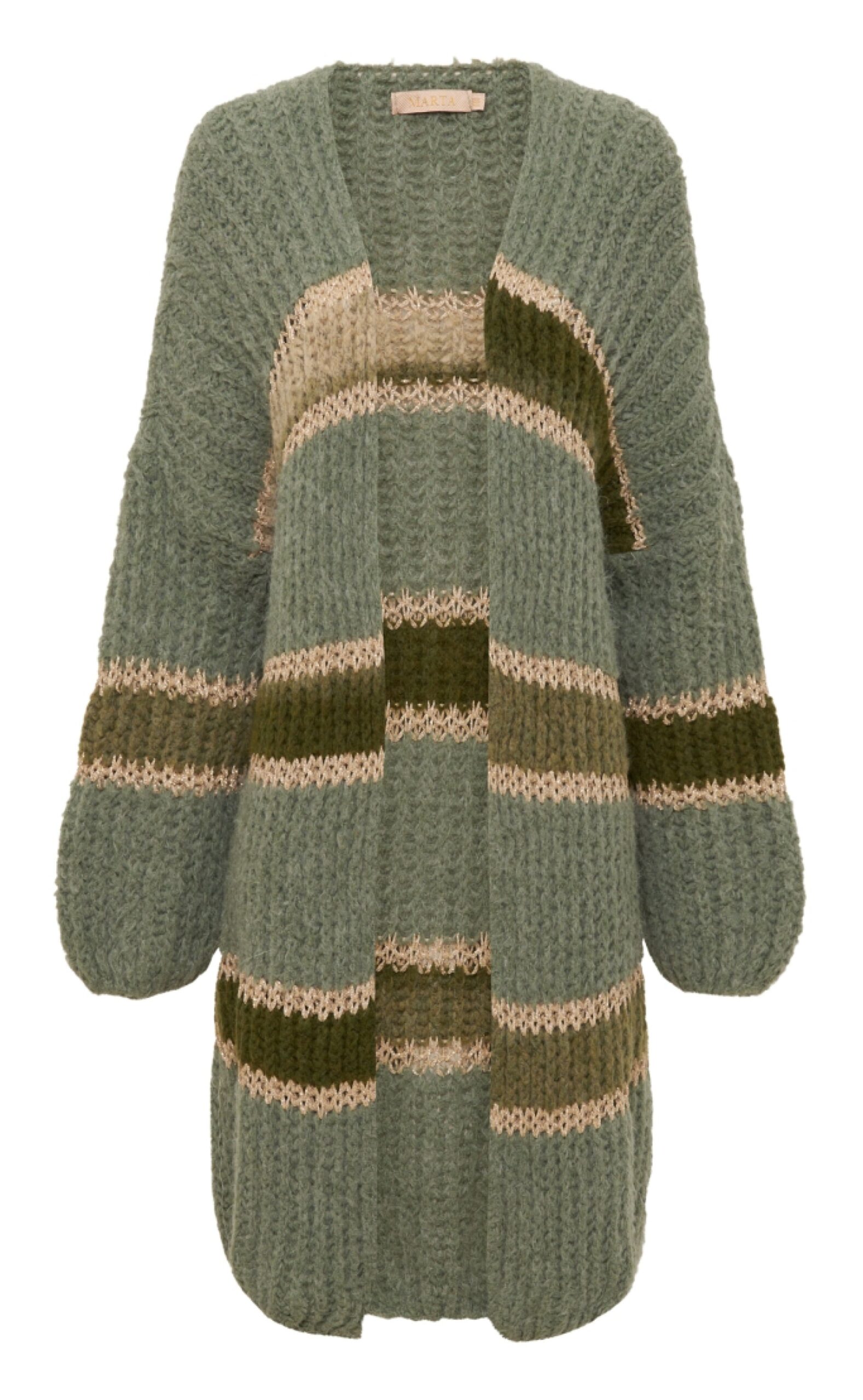 Marta Du Chateau Cardigan 312 Light Kaki