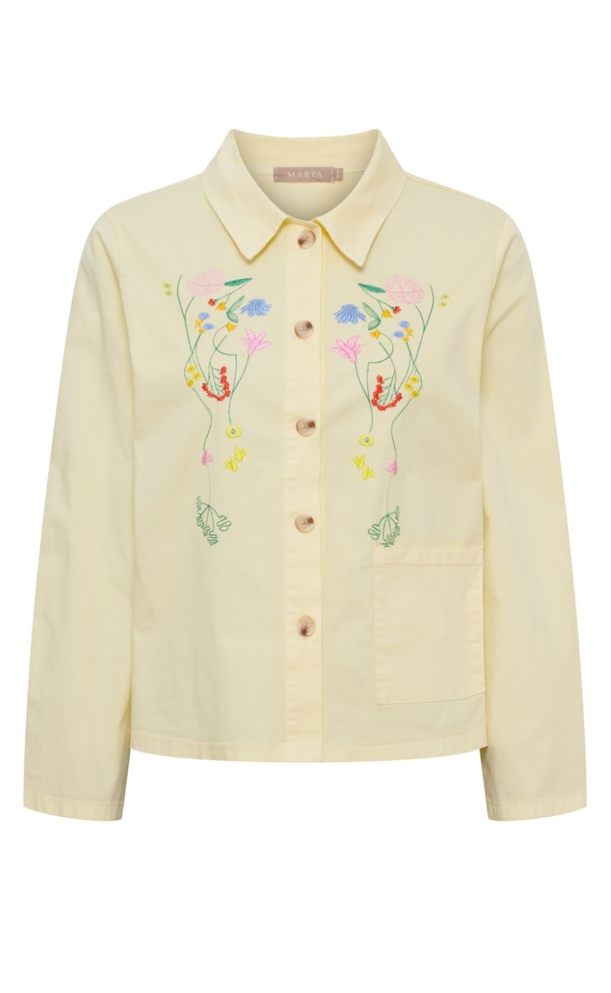 Marta Du Chateau Jakke Jewel Yellow6224