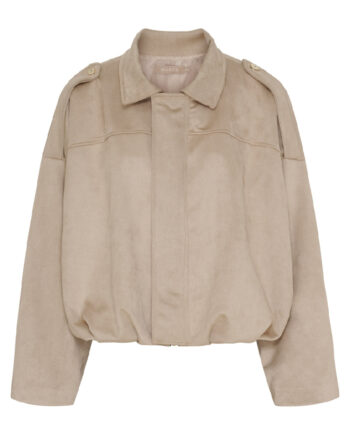 Marta Du Chateau Jakke Kamelia Beige