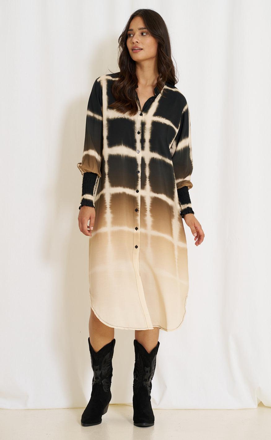 Marta Du Chateau Kjole 4991b Merle Black Mix 610