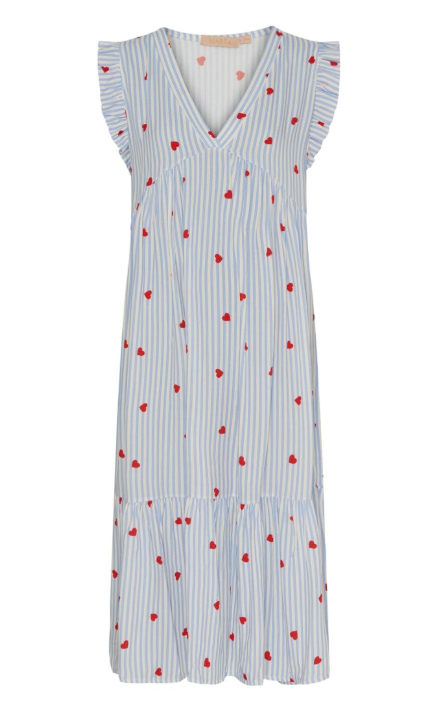Marta Du Chateau Kjole 5795 Elma Celeste Heart