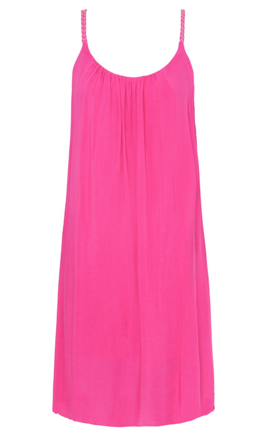 Marta Du Chateau Kjole 20514 Fuxia