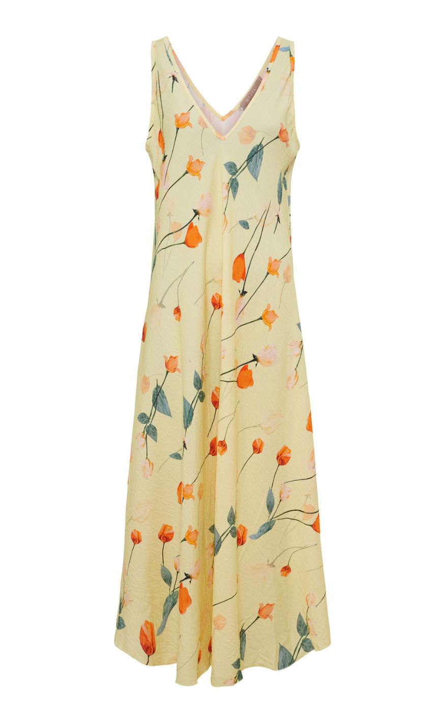 Marta Du Chateau Kjole Isley Yellow7249tpg