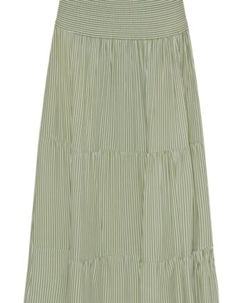 Marta Du Chateau Nederdel 5201   5849 Kaki Stripe