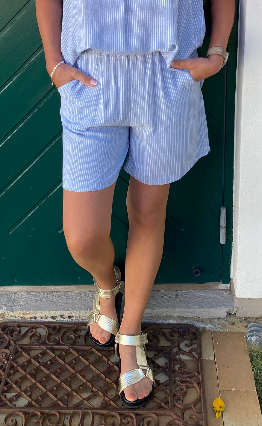 Marta Du Chateau Shorts Delfina Blue