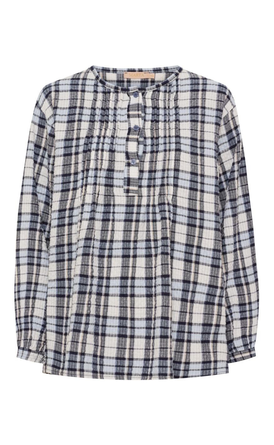 Marta Du Chateau Skjorte Astree Blue43