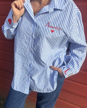 Marta Du Chateau Skjorte Brith Sky Blue