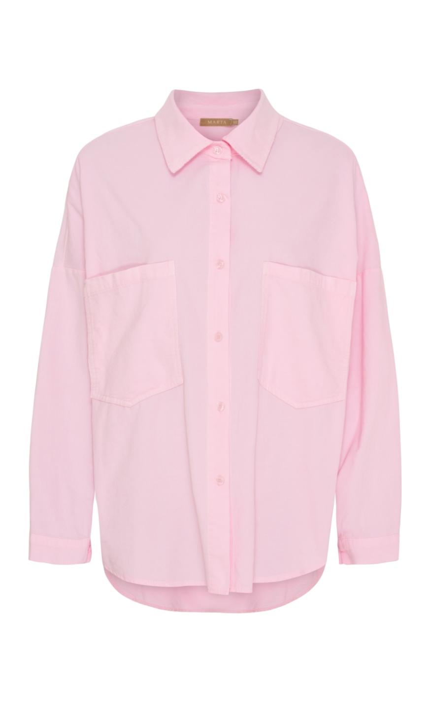 Marta Du Chateau Skjorte Coline Pink5951