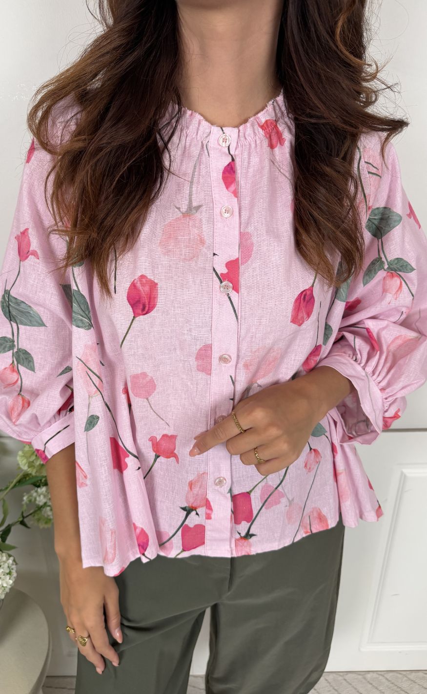 Marta Du Chateau Skjorte Eivor Rosa7249tpg