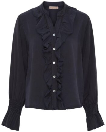 Marta Du Chateau Skjorte 81094 Emilia Blue Scuro