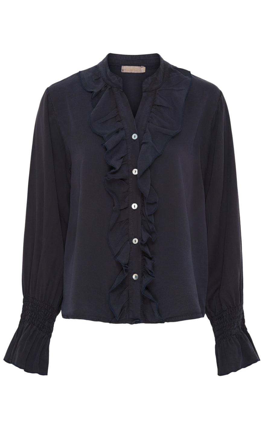 Marta Du Chateau Skjorte 81094 Emilia Blue Scuro