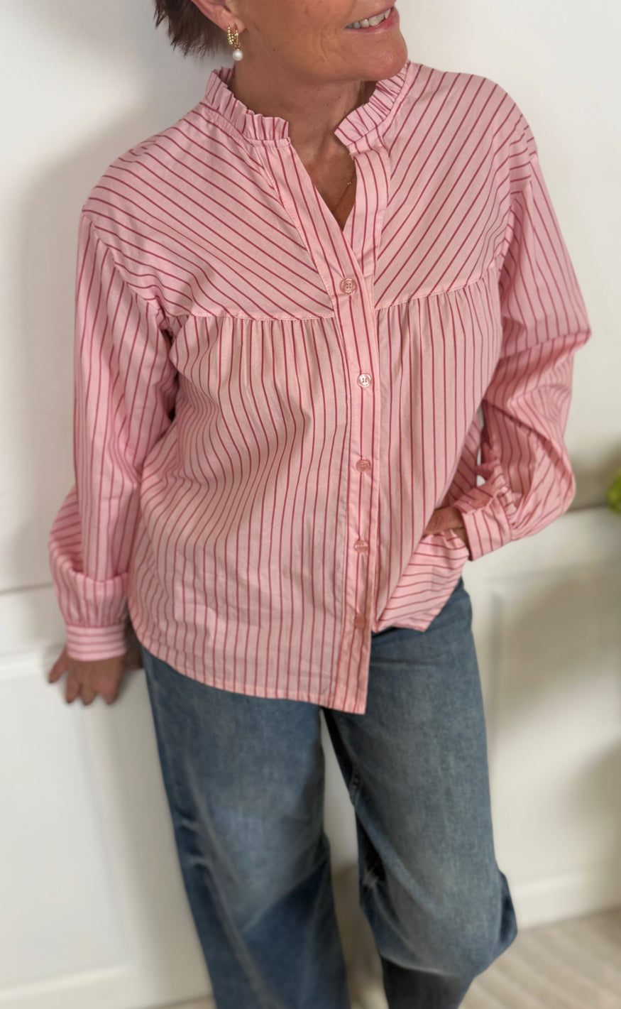 Marta Du Chateau Skjorte Kalina Rosa5888tpg