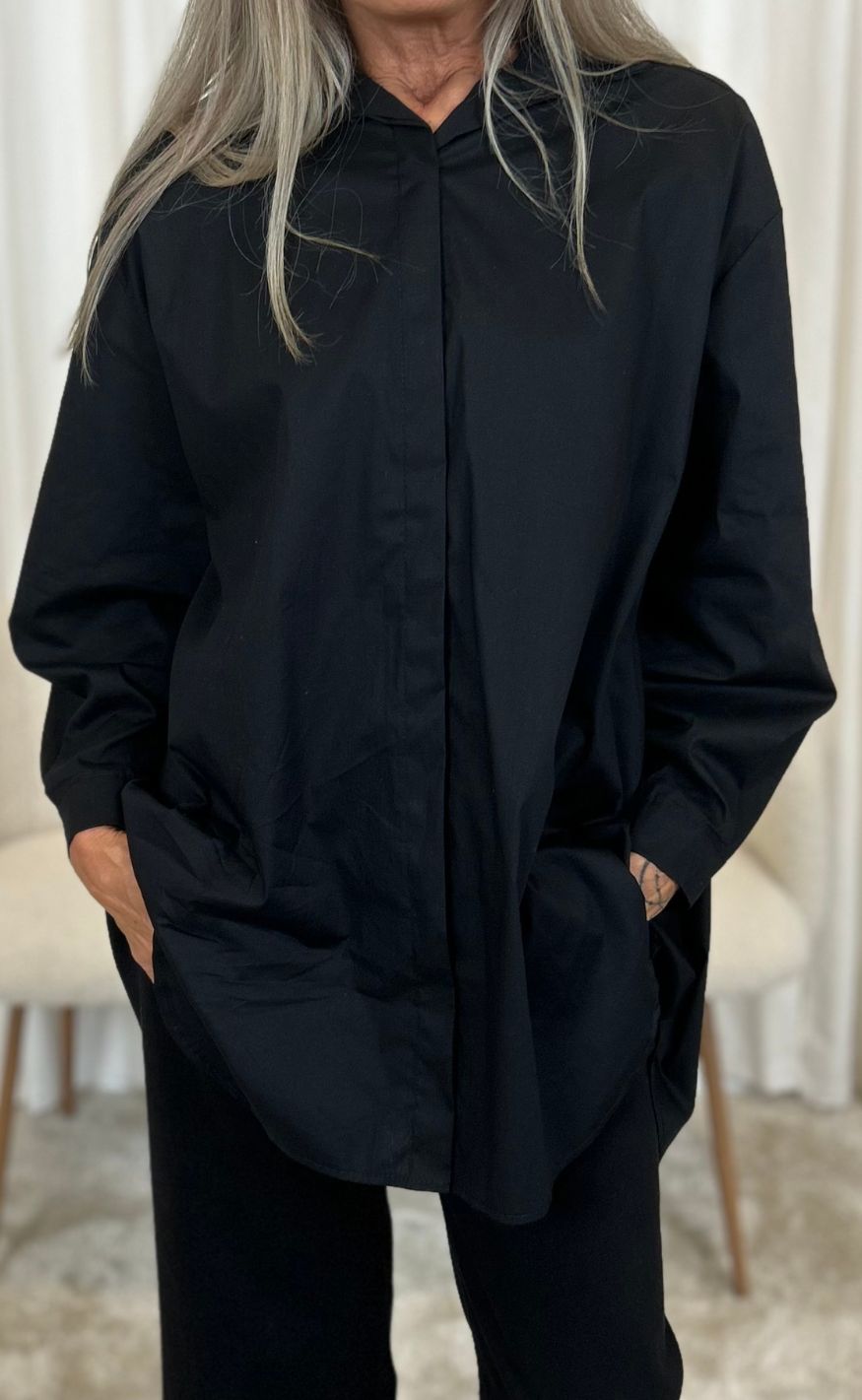Marta Du Chateau Skjorte Lea Black