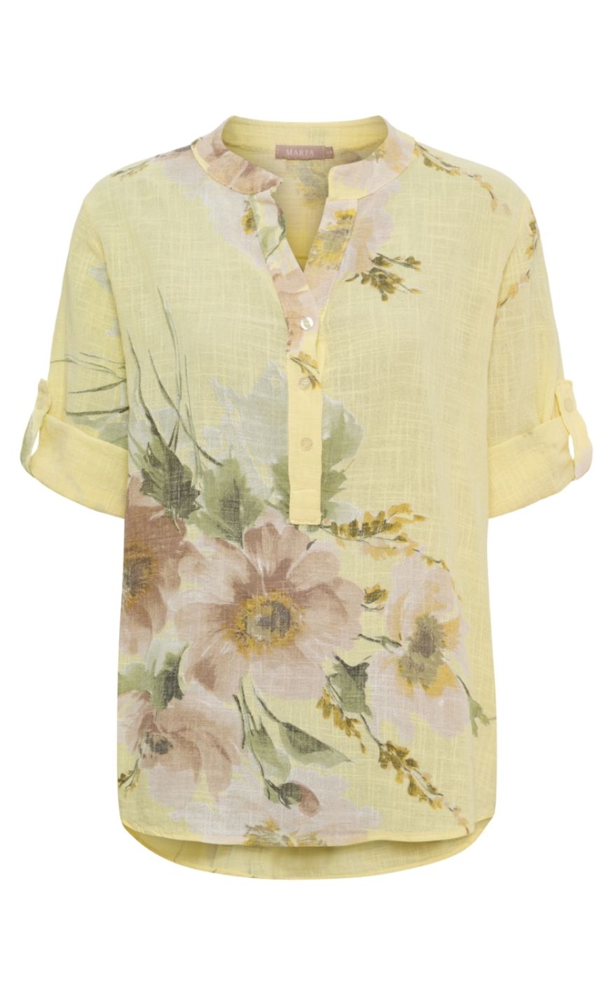 Marta Du Chateau Skjorte Nadira Yellow