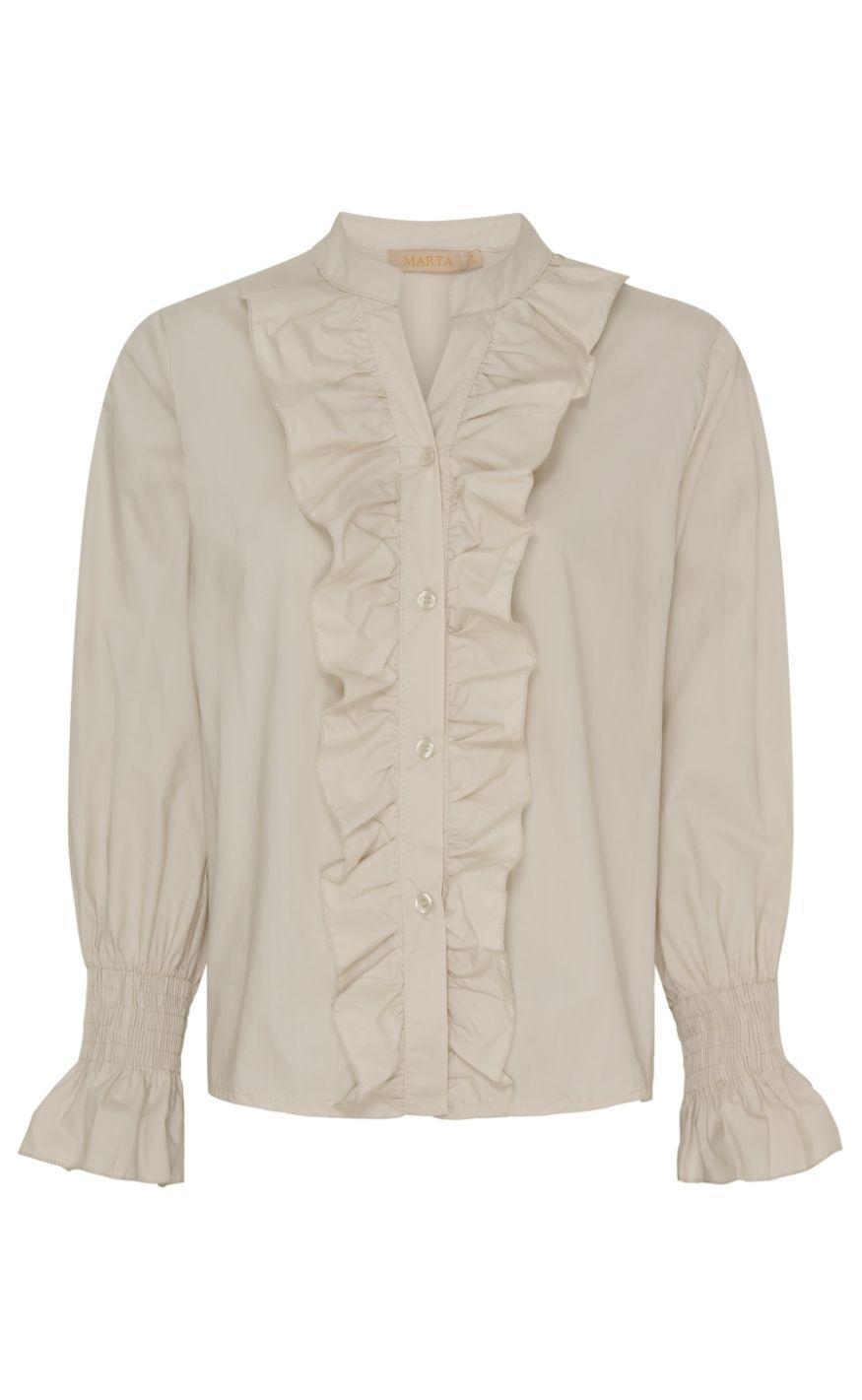 Marta Du Chateau Skjorte Stella Beige