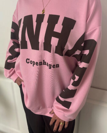 Marta Du Chateau Sweatshirt Hibiscus Pink