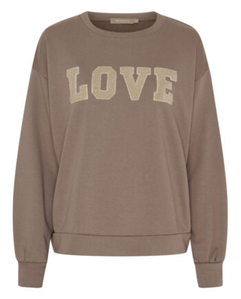 Marta Du Chateau Sweatshirt Jessa Fango Melange