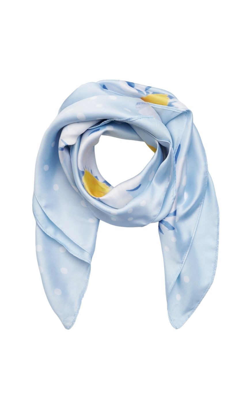 Marta Du Chateau Tørklæde Finja Blue3556