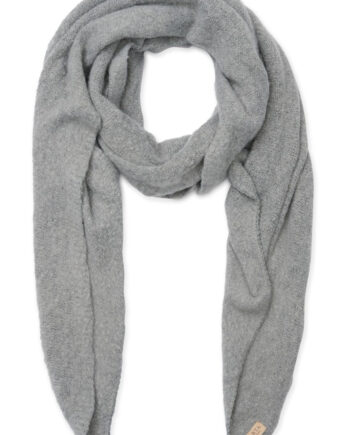 Marta Du Chateau Tørklæde Scarf Light Grey Melange