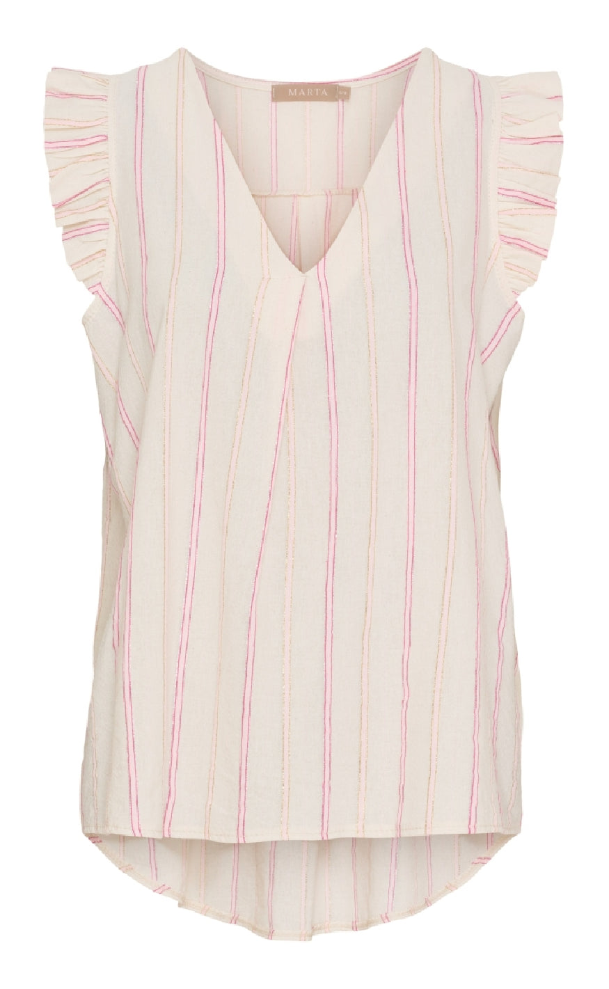 Marta Du Chateau Top Angelica Pink