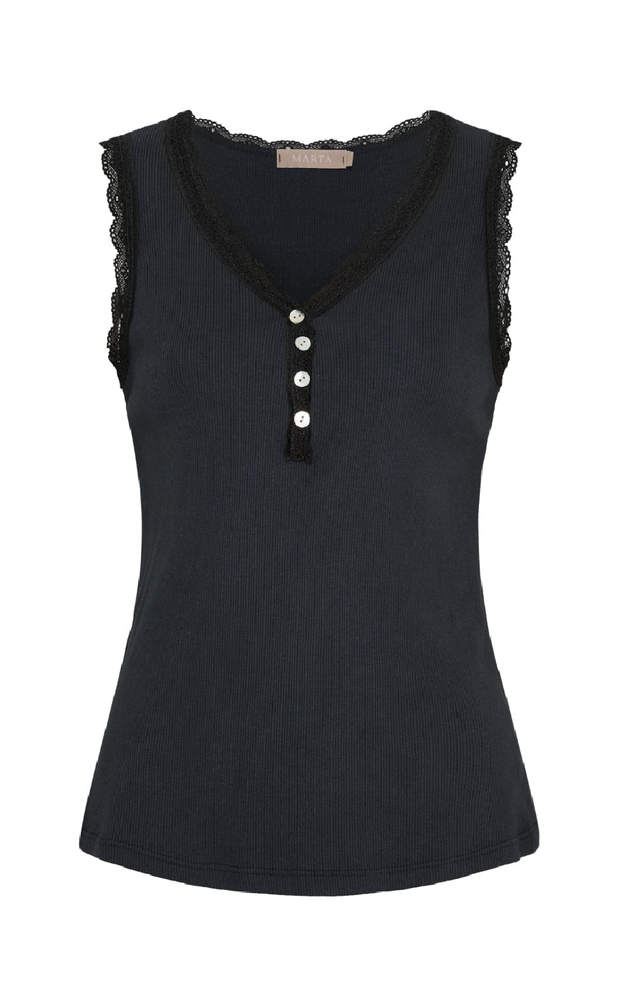 Marta Du Chateau Top Gaia Black