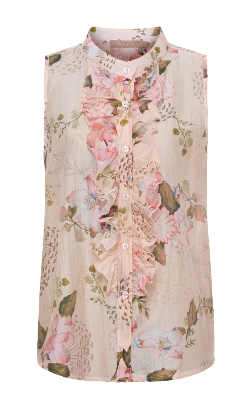 Marta Du Chateau Top Raya Rosa