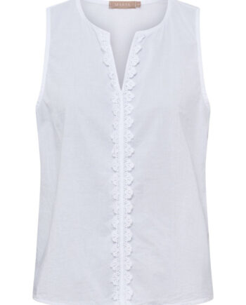 Marta Du Chateau Top Vienna White