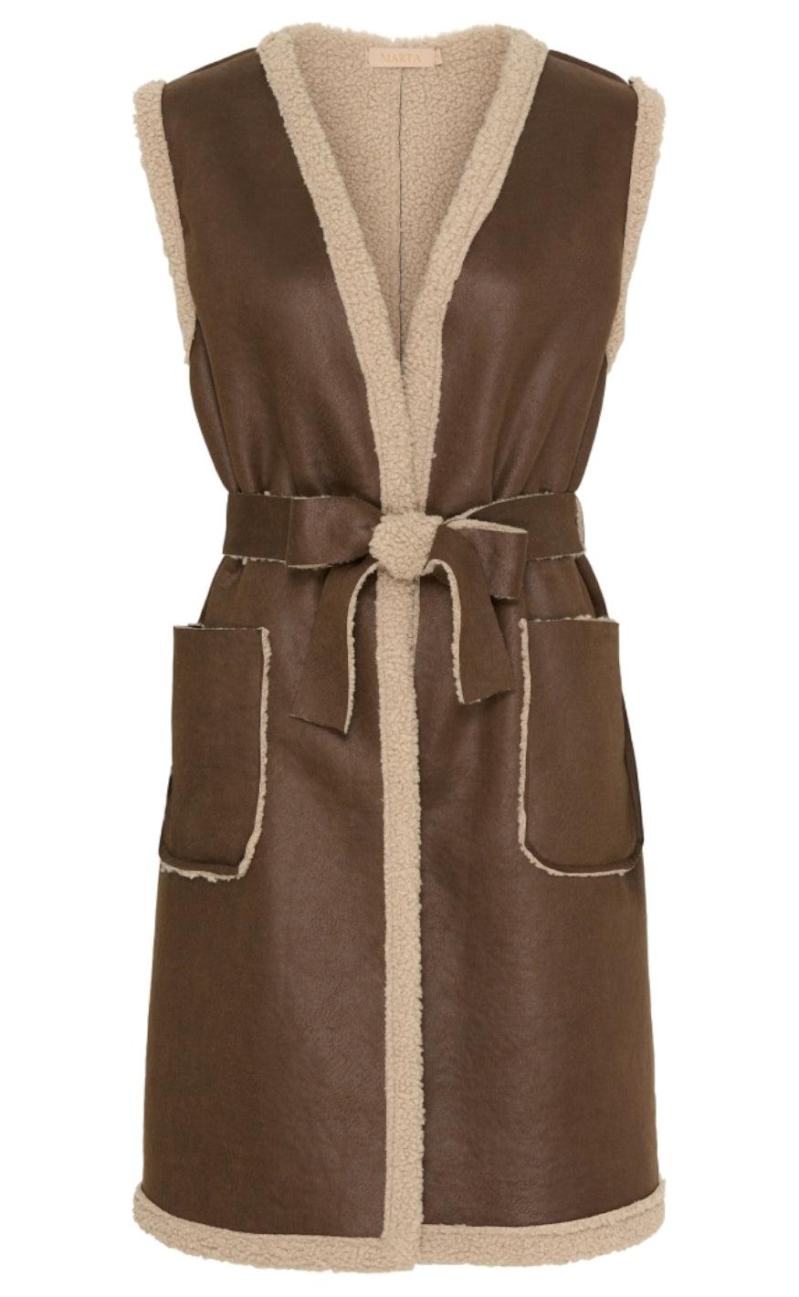 Marta Du Chateau Vest 38014 Adeline Tabacco