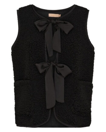 Marta Du Chateau Vest Gudrun Black