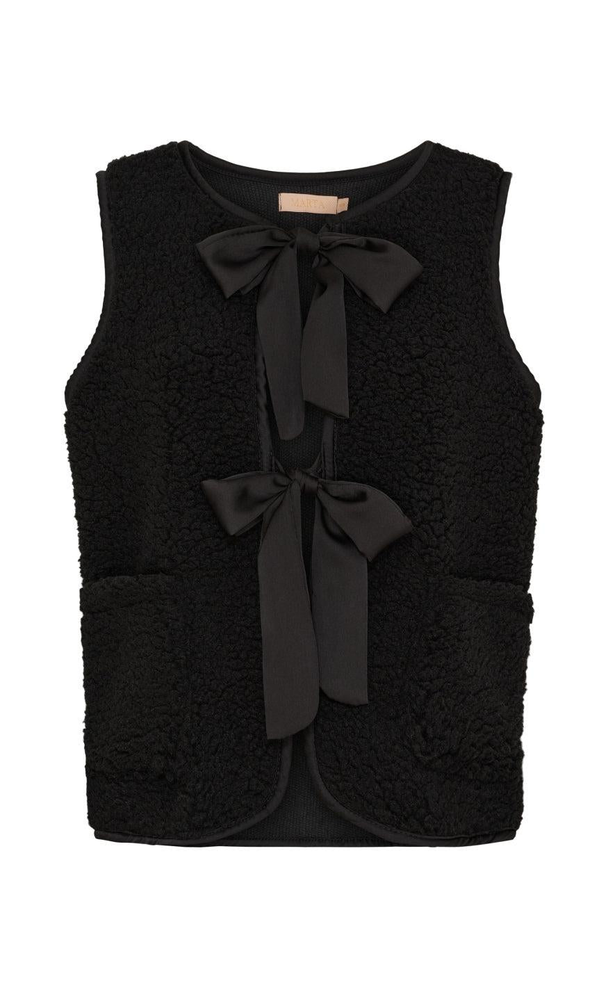 Marta Du Chateau Vest Gudrun Black